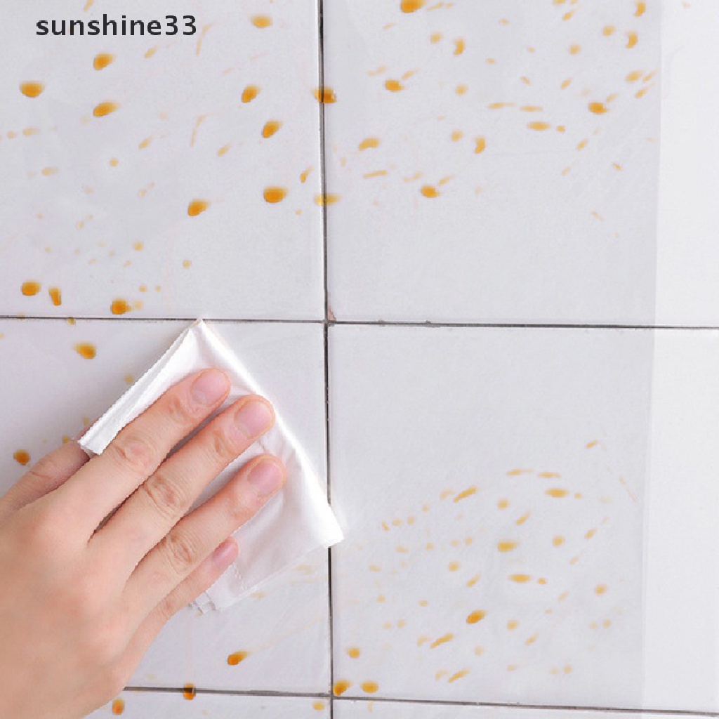 Giấy Dán Tường Trong Suốt Chống Nước Chống Dầu Tự Dính Cho Nhà Bếp