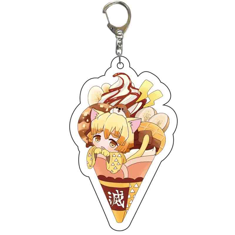 Móc Chìa Khóa Gắn Hình Nhân Vật Anime Dễ Thương