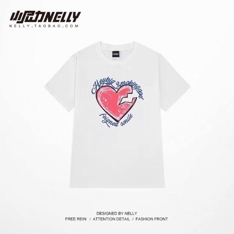 Áo phông nelly heybig sale (có sẵn) tim vỡ
