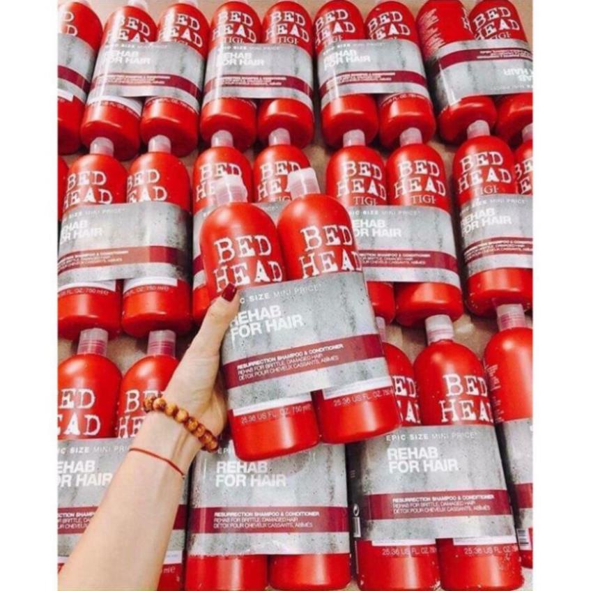 TIGI BED HEAD ⚡FreeShip⚡ Dầu Gội TiGi Đỏ 1500ML / Cặp Phục Hồi Tóc Hư Tổn [CHÍNH HÃNG] | BigBuy360 - bigbuy360.vn