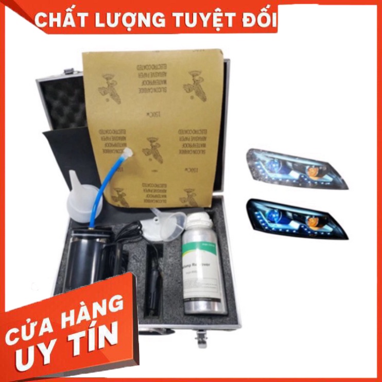 Bộ Nano Phục Hồi Làm Sáng Choá Pha Đèn Ô Tô Xe Máy Cao Cấp