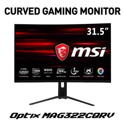 Màn hình LCD MSI OPTIX MAG322CQRV 32″ ( SIÊU CONG) 2K-144HZ RGB)