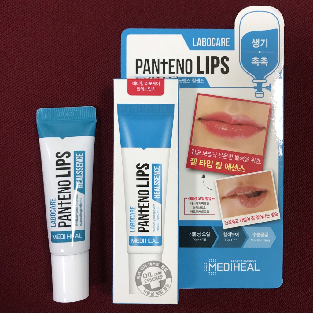 [SALE] [CAM KẾT 100% CHÍNH HÃNG] Son Dưỡng Giảm Thâm Làm Mềm Môi Labocare Panteno Lips Mediheal Hàn Quốc