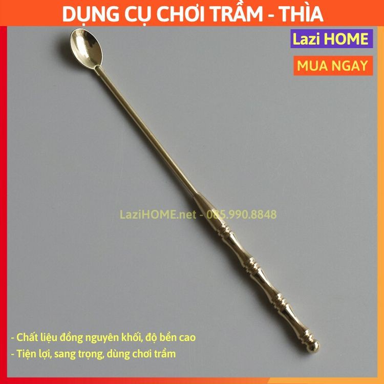 Trầm hương [HÀNG CAO CẤP], dụng cụ đốt trầm hương, tạo hình chất liệu đồng nguyên chất - Nâng tầm chơi trầm