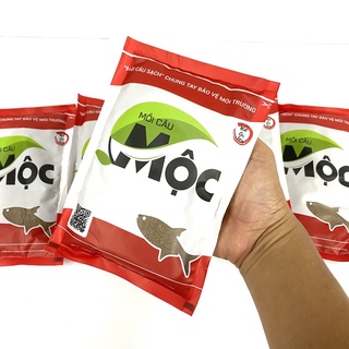 MỒI Mộc 200G ( xanh dương, xanh lá, đen , vàng , đỏ ) - mồi câu cá