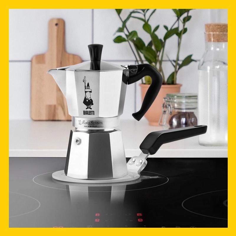 Đế Chuyển Nhiệt Bếp Từ Cho Ấm Moka Bialetti