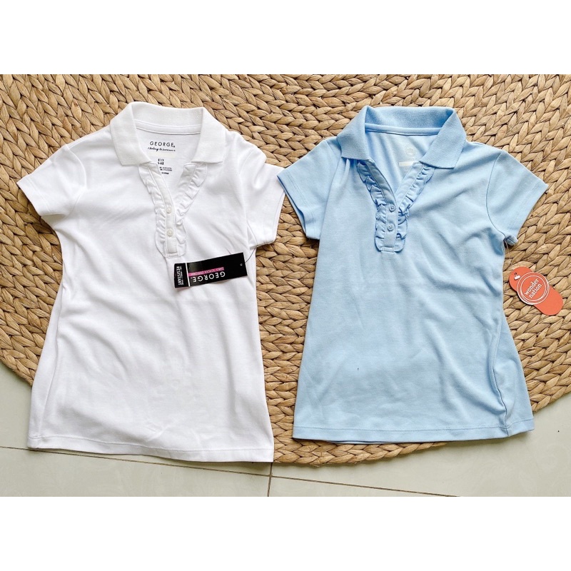 Áo polo bé gái size đại xuất dư xịn đét.
