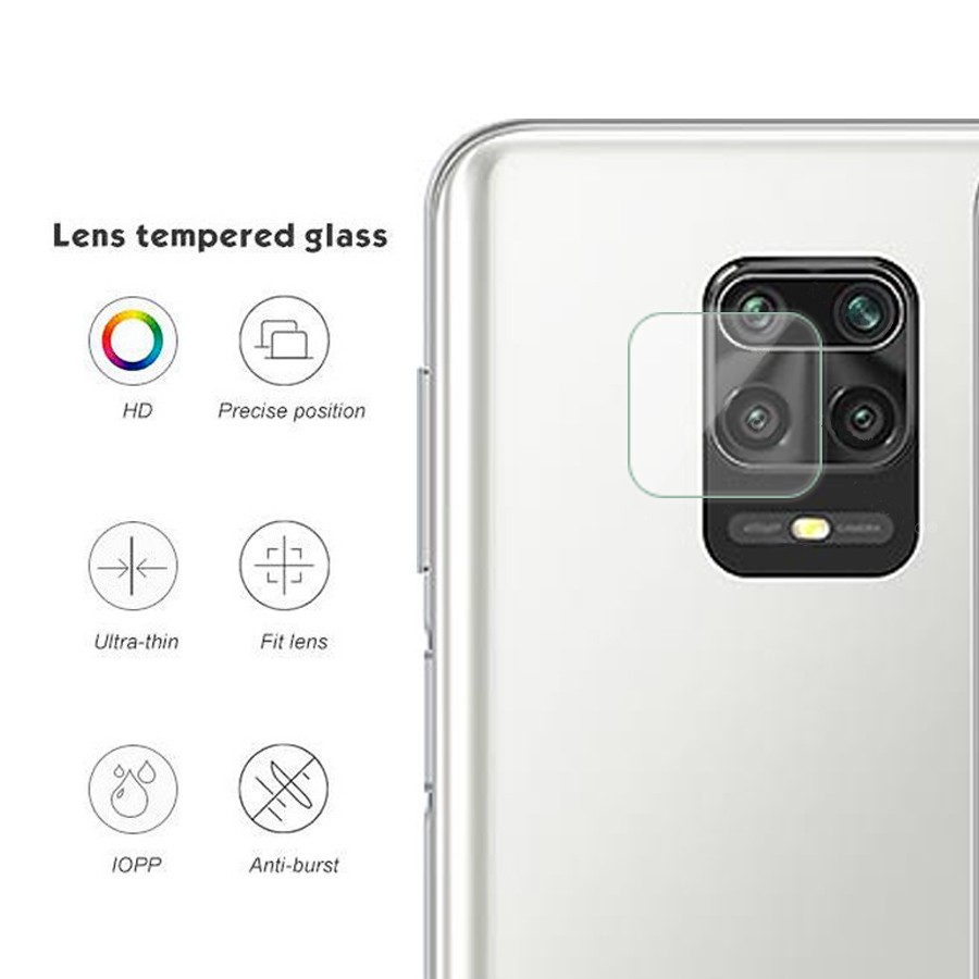 Kính Cường Lực Bảo Vệ Camera Cho Xiaomi Redmi Note 9 9s 8 7 6 5 K30 K20 Pro Max 9C 9A 8A 7A 6A Plus