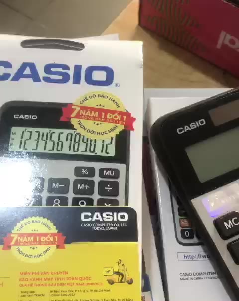 Máy tính casio MX120B  hàng chính hãng bảo hành 7 năm toàn quốc | BigBuy360 - bigbuy360.vn