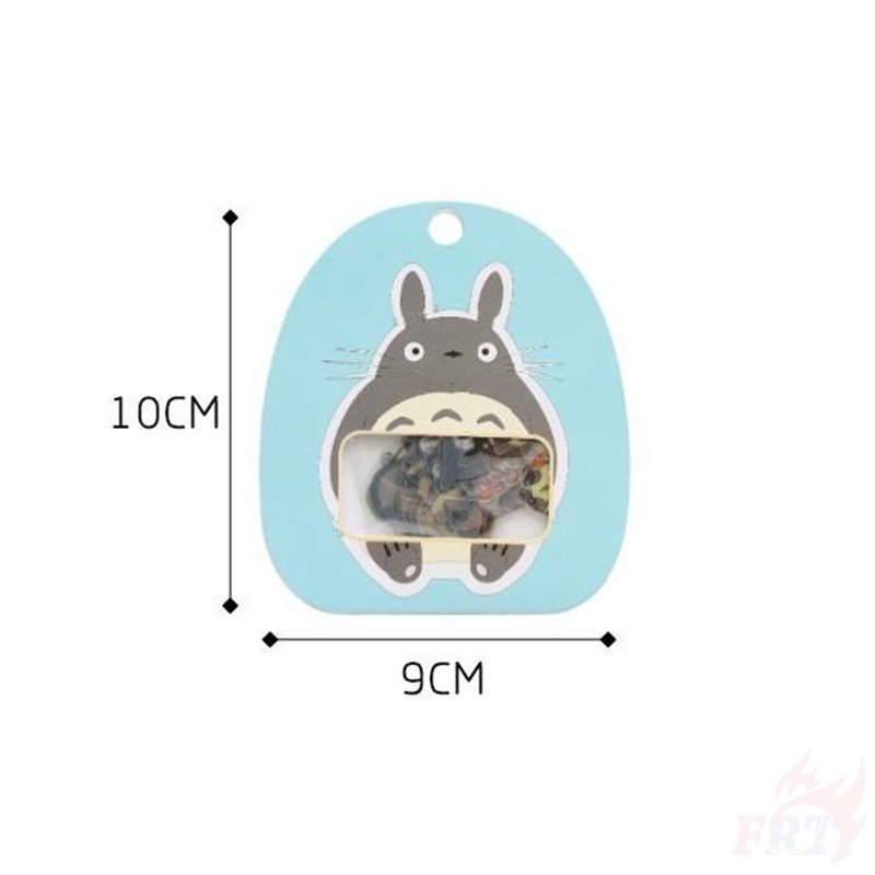 1 Bộ 60 Miếng Dán Trong Suốt Hình Totoro Đáng Yêu