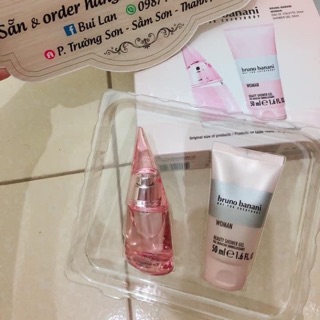 Nước hoa Brunei Banani nữ 20ml + sữa tắm
