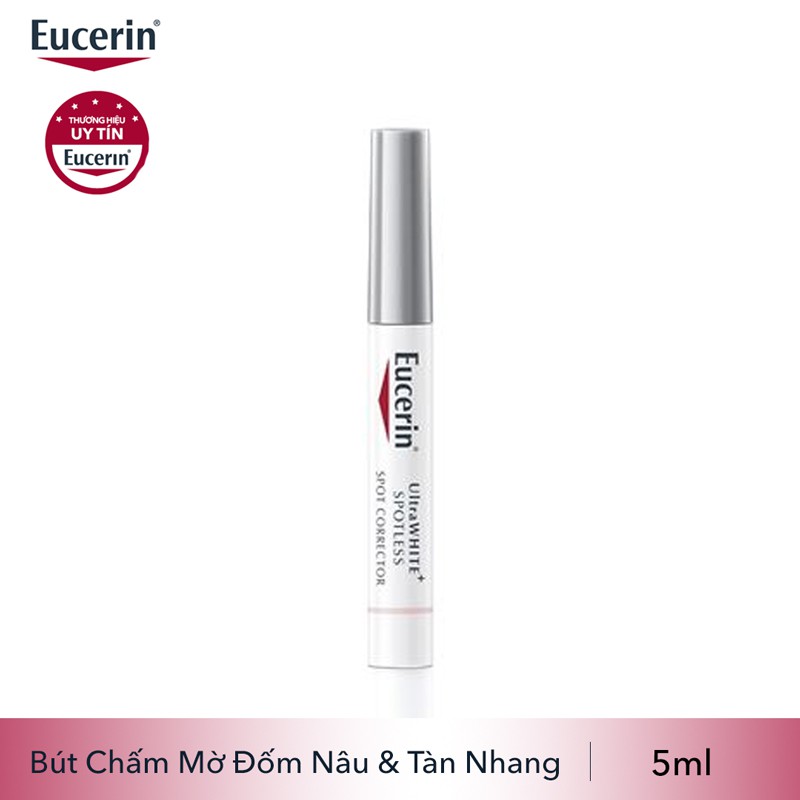 Eucerin UltraWhite+ Spotless Spot Corrector: Bút chấm mờ đốm nâu, tàn nhang (5 ml)