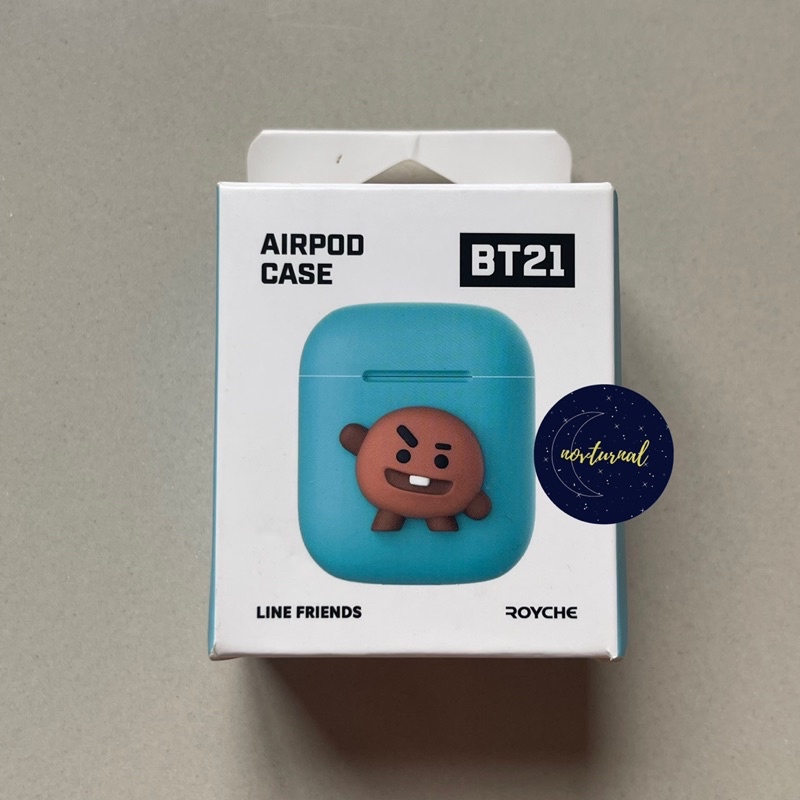 Vỏ Bảo Vệ Hộp Đựng Tai Nghe Airpod In Hình Nhân Vật Bt21 Dễ Thương