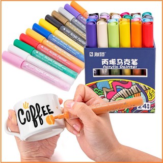 Bút sơn Acrylic STA Painter vẽ trên nhiều chất liệu