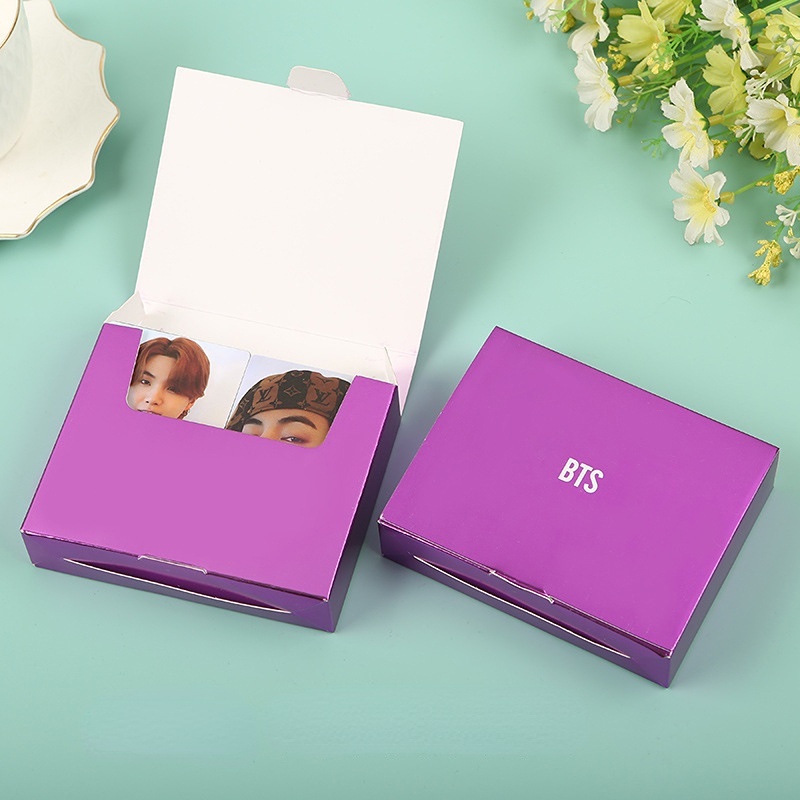Set 101 Tấm Ảnh 101 Tấm Thẻ In Hình Các Thành Viên Nhóm Nhạc KPOP DICON