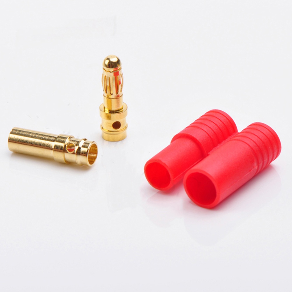 Set 20 Phích Cắm Bắp Chuối 3.5mm Kèm Vỏ Bảo Vệ Dành Cho Rc ESC