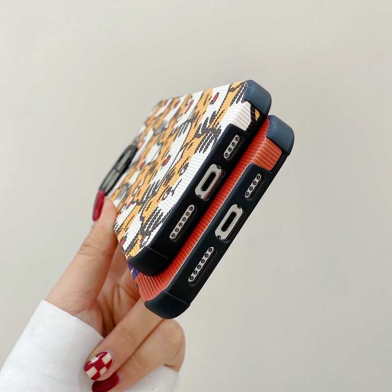 Ốp điện thoại dẻo họa tiết chú hổ may mắn đáng yêu thích hợp cho iPhone 13 12 11 Pro X XR XS Max SE 2020 6 6S 7 8 Plus