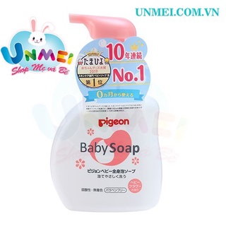 Sữa tắm em bé Pigeon Baby Soap hương hoa 500ml