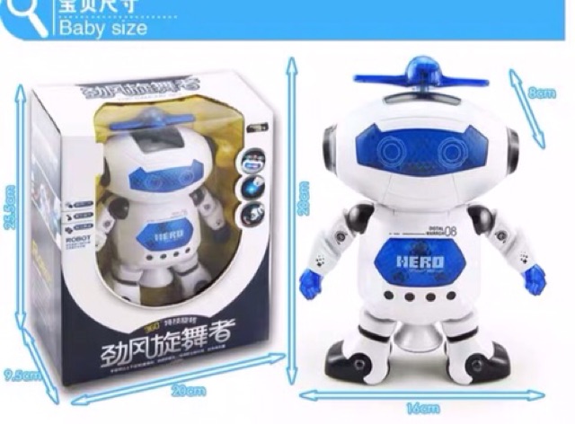 TRÒ CHƠI ROBOT XOAY 360