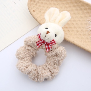 Sét 2 Kẹp tóc, dây buộc tóc con thỏ đáng yêu
