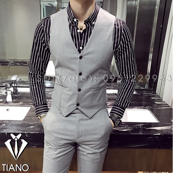 Áo Gile cao cấp theo màu vest chất vải cao cấp form ôm đẹp.