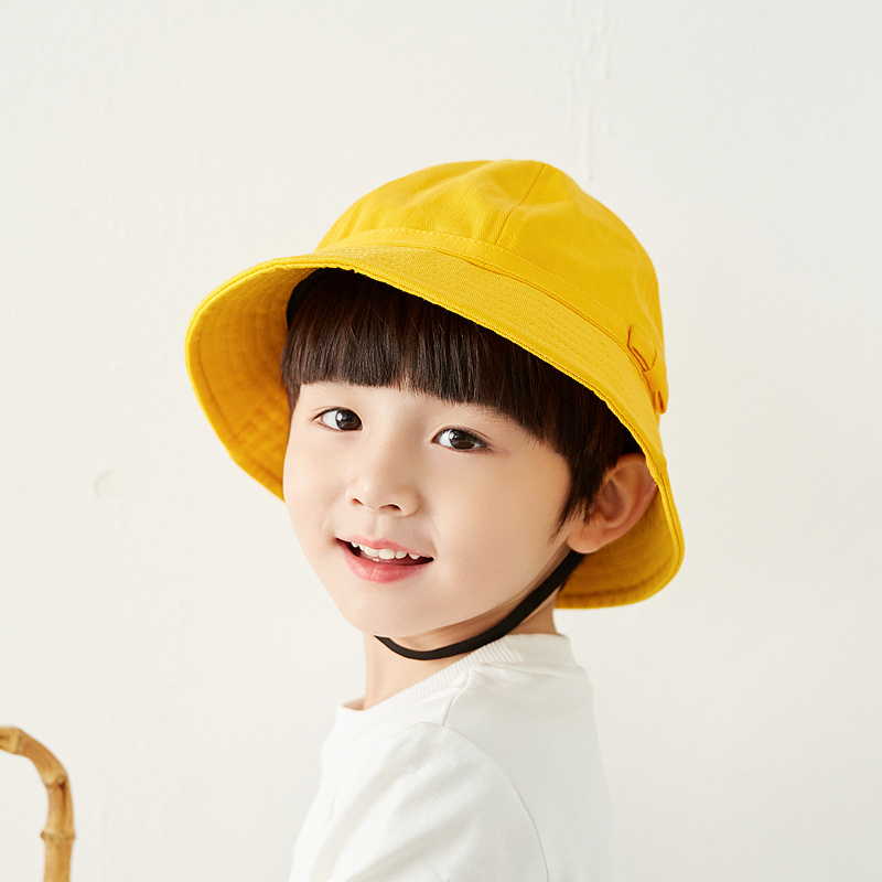 Nón Tai Bèo Màu Vàng Phong Cách maruko Nhật Bản Dễ Thương Cho Bé Gái