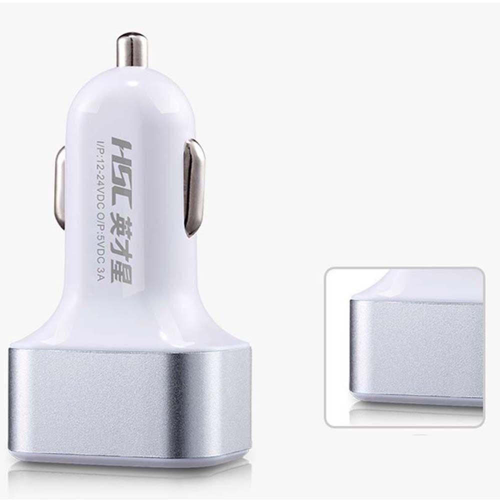Tẩu Sạc Điện Thoại Hai Cổng USB 5V / 2A Cho Xe Hơi