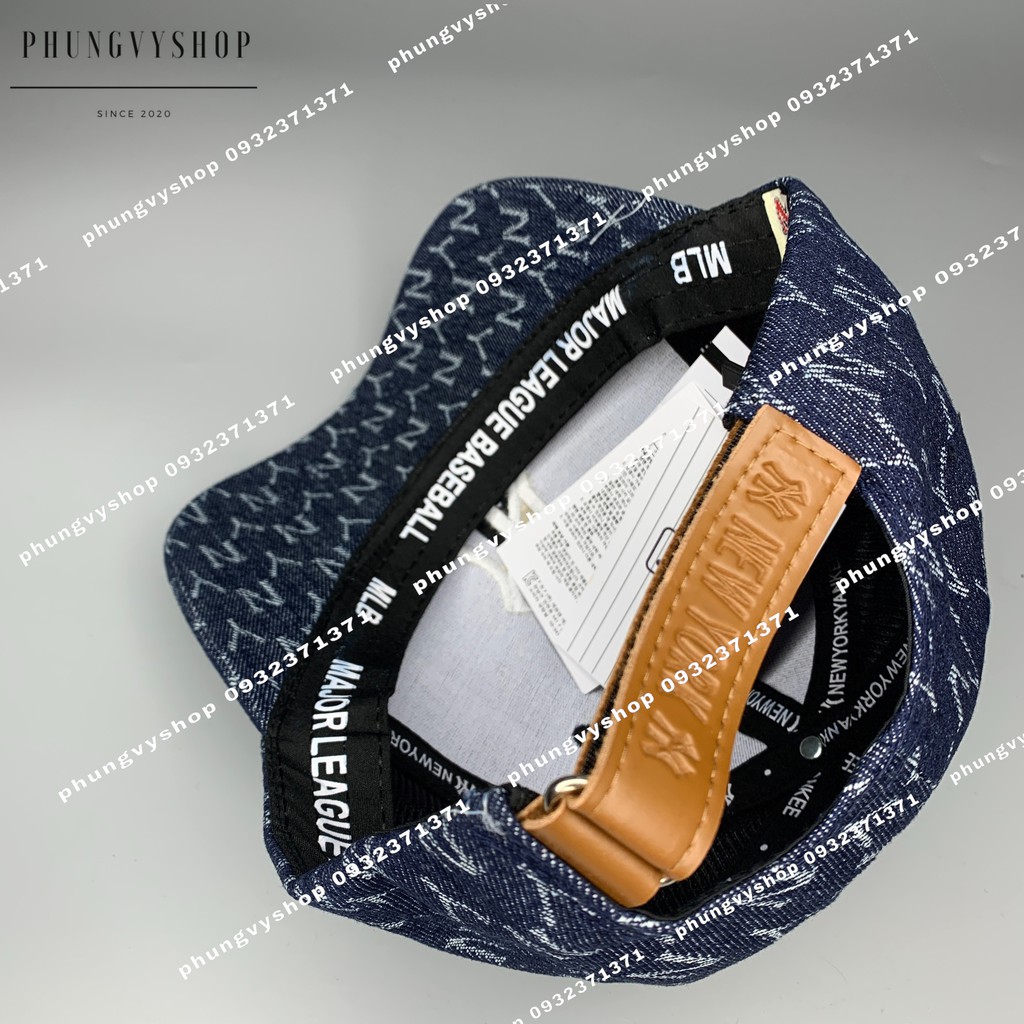 Mũ JEAN bucket và nón lưỡi trai ẨN CHỮ TRẮNG THÊU NI