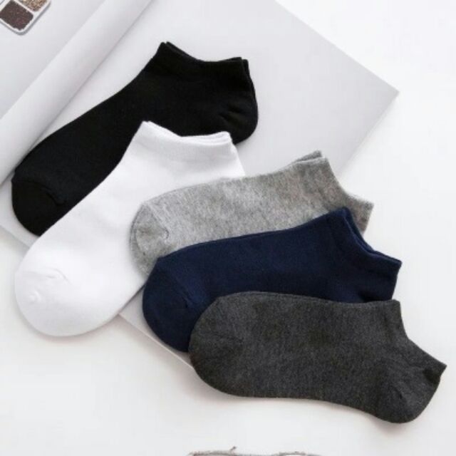 Combo 3 đôi tất nam cổ ngắn chống mùi
