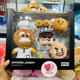(Plush doll set Universtar) Bộ gấu bông gia đình Shooky