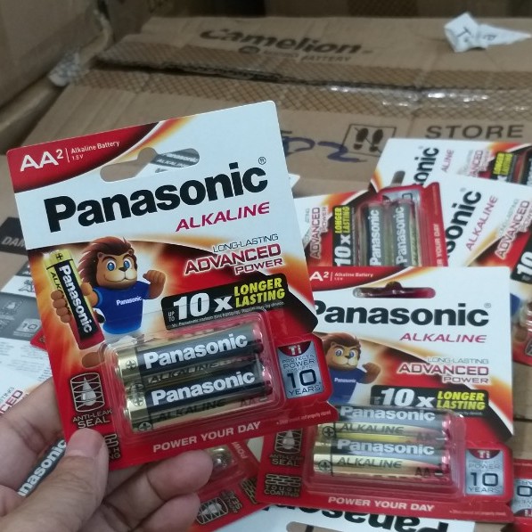 PIN ALKALINE AA, AAA PANASONIC 1.5V, PIN  ( 2 Viên/ vỉ)