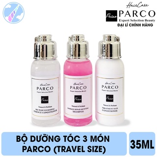 Bộ Dưỡng Tóc 3 Món Parco (Travel Size)