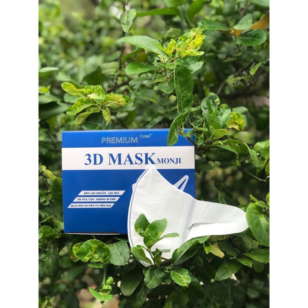 Khẩu Trang 3D MASK Công Nghệ Dập Nhật Bản Hộp 50 Cái