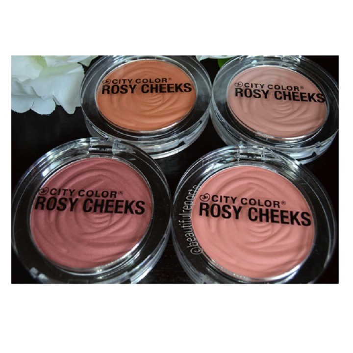 Má hồng Rosy Cheeks Blush City Color - 4 màu