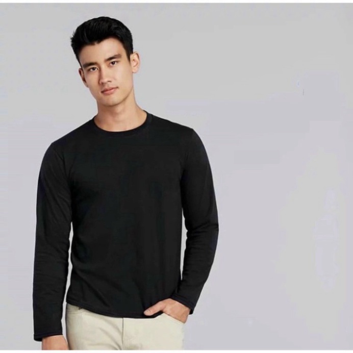 Áo thun nam dài tay, áo giữ nhiệt nam cổ tròn kiểu dáng thể thao giữ ấm trẻ trung năng động. | BigBuy360 - bigbuy360.vn