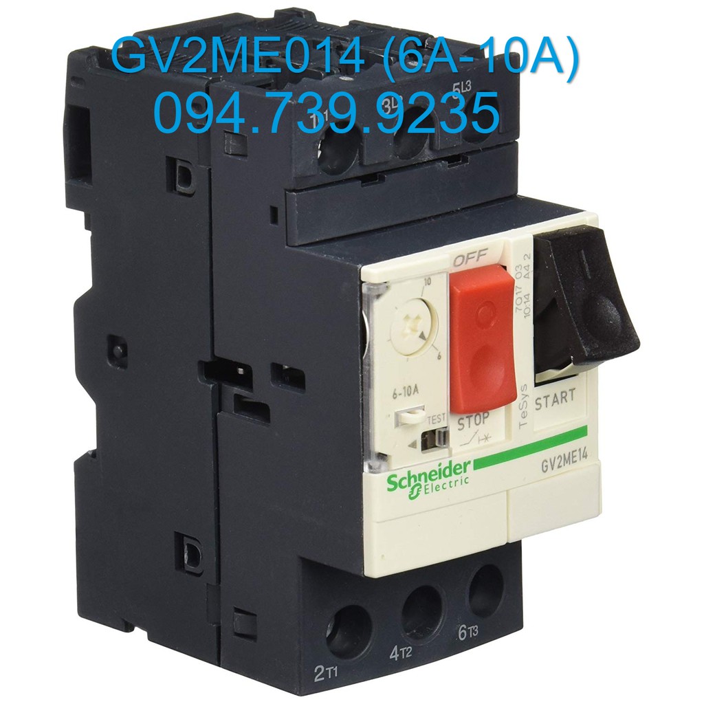 Át Bảo Vệ Động Cơ Schneider (6A-10A) - Cầu Dao Bảo Vệ Đông Cơ Schneider - Aptomat Bảo Vệ Đông Cơ Sch