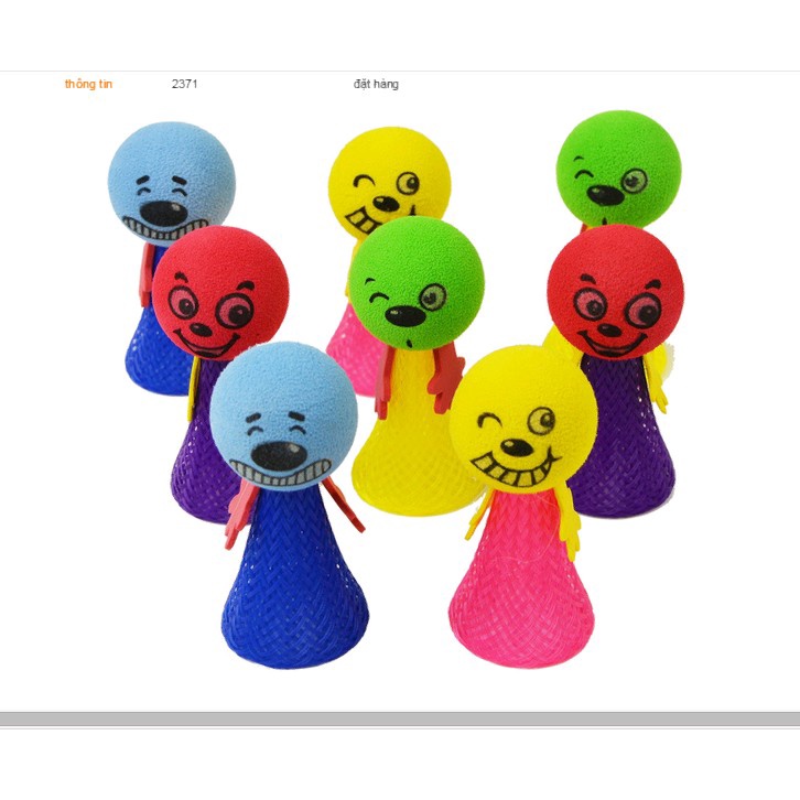 Đồ Chơi THÚ NHÚN NHẢY Gudetama Hình QỦA CAM 2 lớp siêu đàn hồi ngộ nghĩnh giải tỏa căng thẳng chậm tăng mochi slime