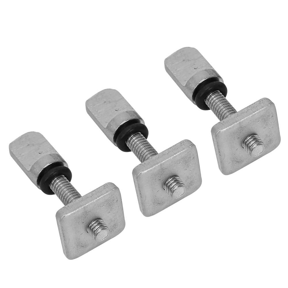 PATRICIA Set 3 Ốc Vít M4 Gắn Vây Cá / Ván Lướt Sóng