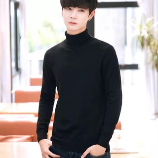 Áo len cổ lọ nam