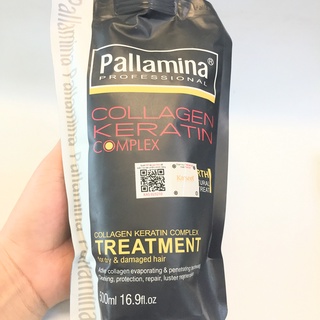 Hấp tóc cao cấp phục hồi hư tổn siêu mềm mượt Pallamina 500ml- Hàng chuẩn công ty