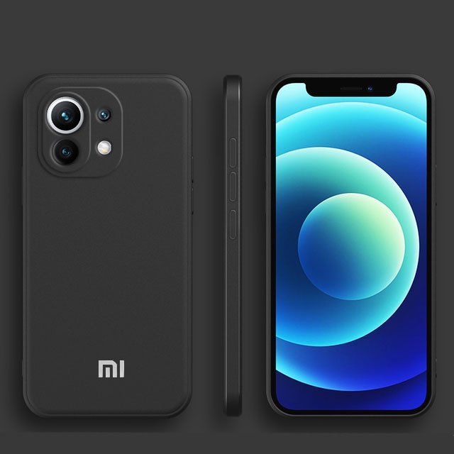 Ốp Điện Thoại Silicon Dẻo Chính Hãng Dành Cho Xiaomi Mi 11 Lite / Mi 12 Lite