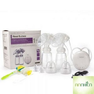 Máy hút sữa điện đôi real bubee