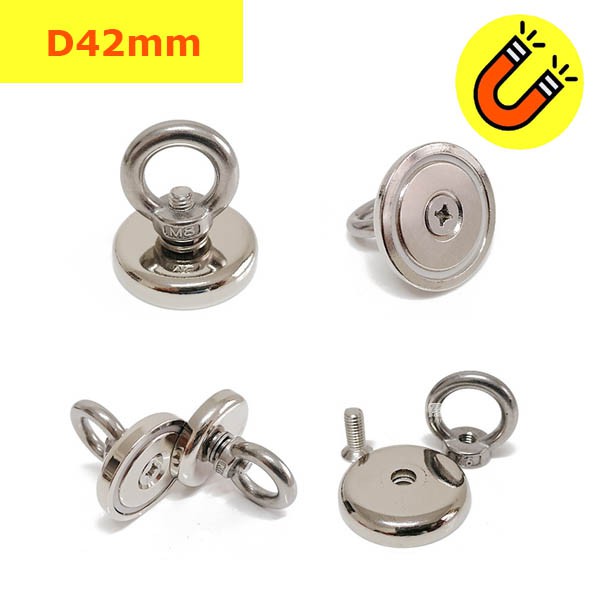 Nam châm cứu hộ D25mm, D32mm, D36mm, D42mm, D48mm