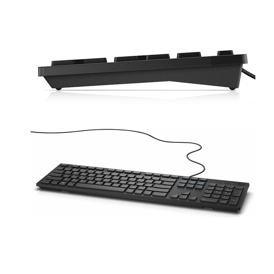 Bộ Phím Chuột Dell Có Dây KB216 + MS116 - Hàng Chính Hãng