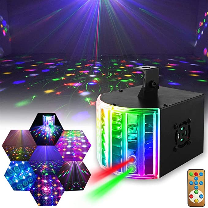 ⚡Vận Chuyển Nhanh⚡Đèn Led Chiếu Sân Khấu Tạo Hiệu Ứng Âm Thanh 30W DMX512 RGBW