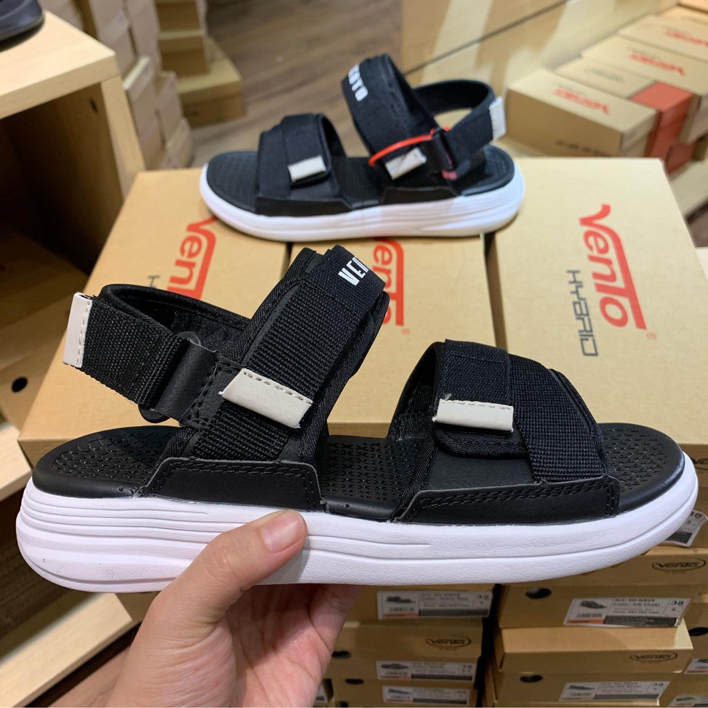 Giày Sandal Vento Nam SD-NB57 Đen Trắng