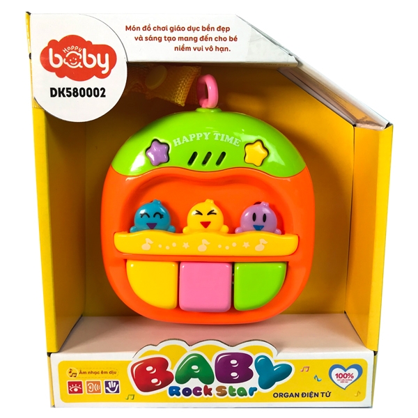 Đồ Chơi Baby Rock Star - Organ Điện Tử - DK580002 - Happy Baby