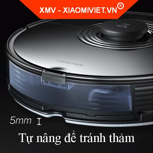 Robot hút bụi lau nhà Xiaomi Roborock S7 | Phiên bản mới 2021 | Bảo hành 24 tháng | Hàng chính hãng