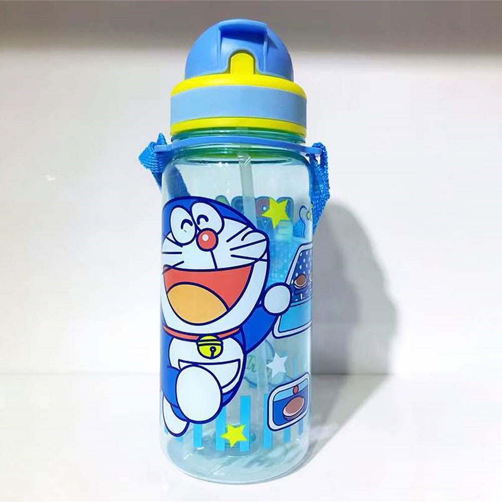 350Ml-500Ml Disney Frozen Công Chúa Elsa Pony Kt Trẻ Em Bình Nước Có Ống Hút Cho Bé Hello Kitty Trẻ Em bình Tập Uống Hoạt Hình Học Cốc Thể Thao