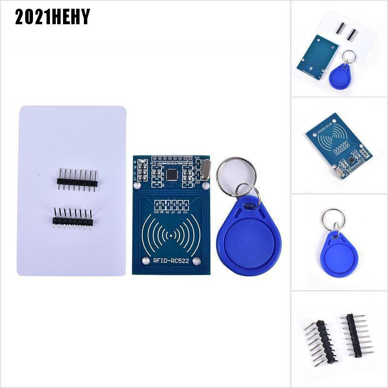 Mô Đun Cảm Biến Thẻ Rfid-Rc522 Nfc Rf Ic 2021he Kèm 2 Thẻ Mfrc522 Dc 3.3v